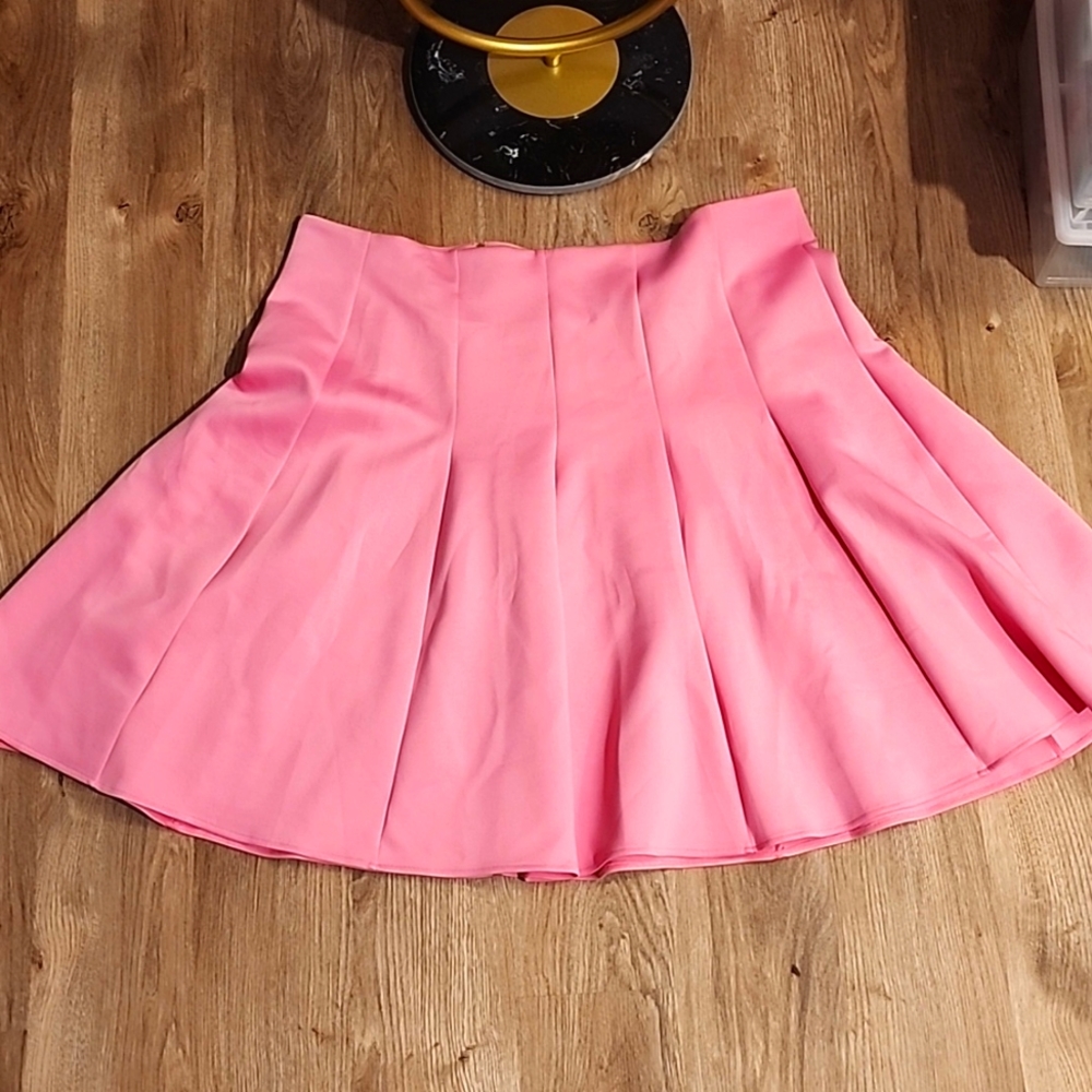 Asos curve scuba pink skirt sz 22 brand new